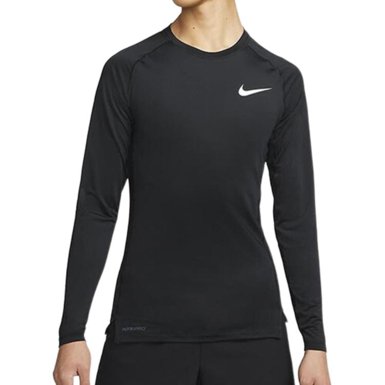 Nike Футболка Pro мужская black — фото 3
