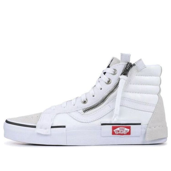 

Кроссовки sk8-hi cap lx reissue 'white checkerboard' Vans, черный