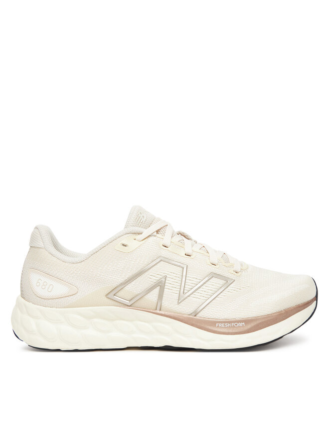 Беговые кроссовки 680 W680CD8 New Balance, бежевый