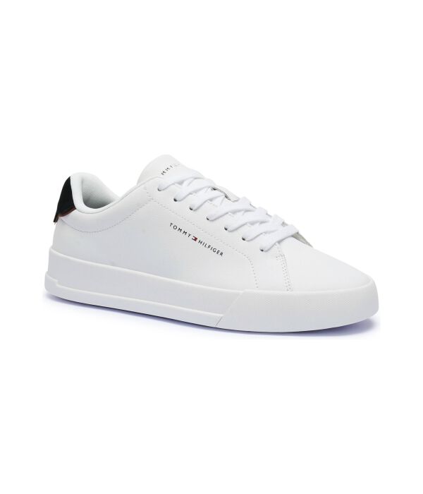 

Кожаные кроссовки Tommy Hilfiger, белый