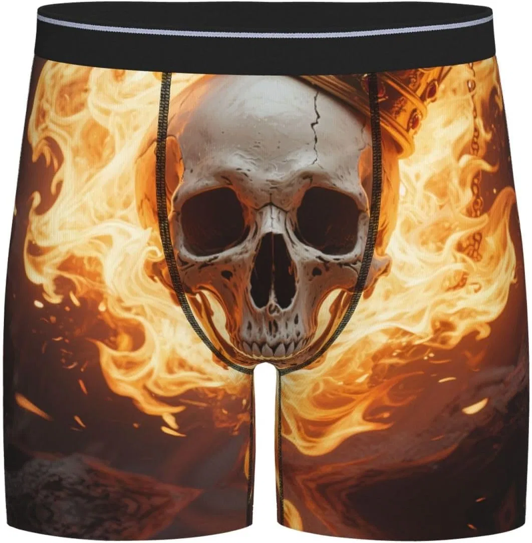 Боксеры с принтом King Skull, King Skull