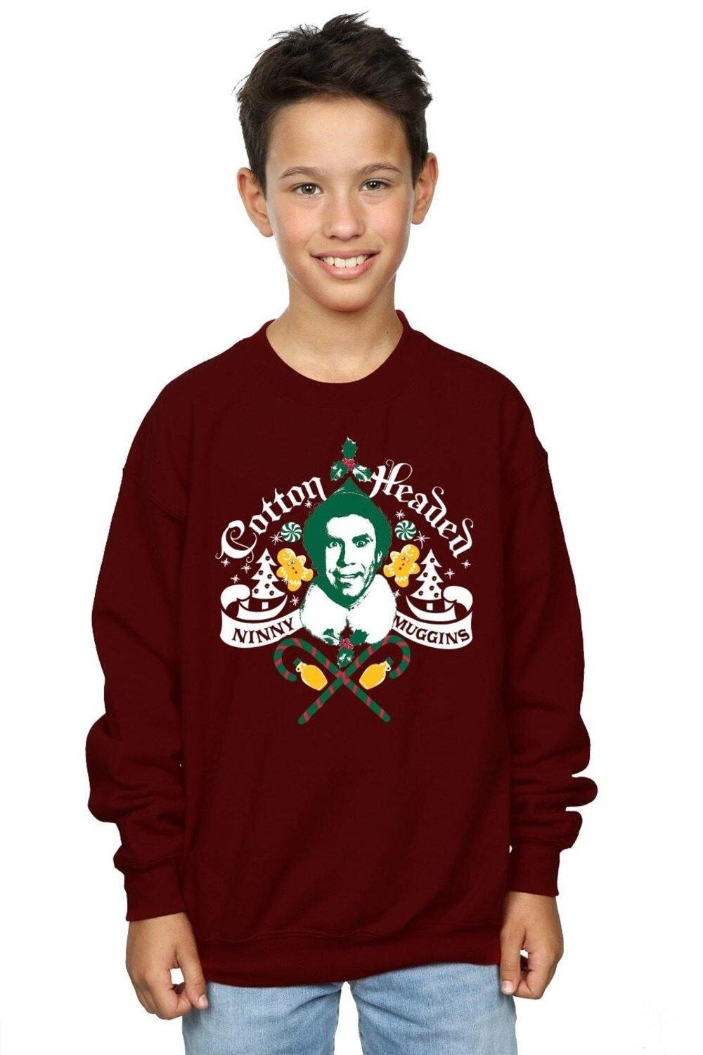 

Толстовка Headed Ninny Muggins Elf, красный
