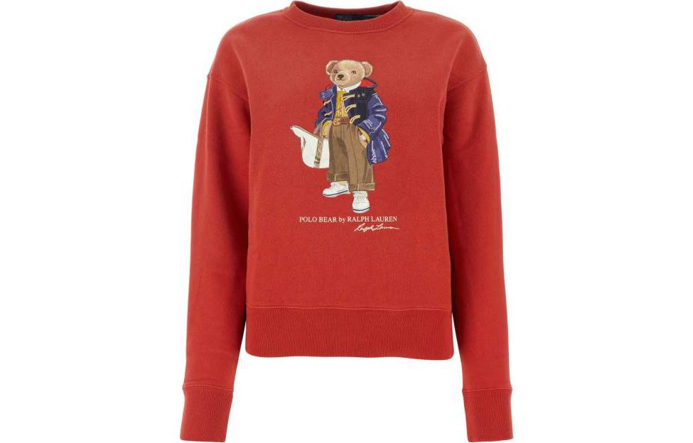 Polo Ralph Lauren Красная толстовка Women's Red — фото 3
