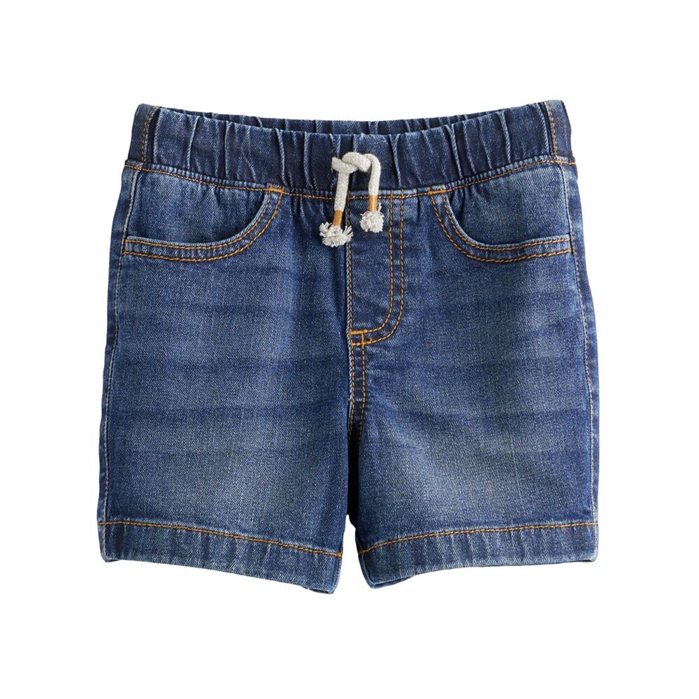 

Джинсовые шорты Jumping Beans без застежки для мальчиков и малышей, цвет Medium Wash