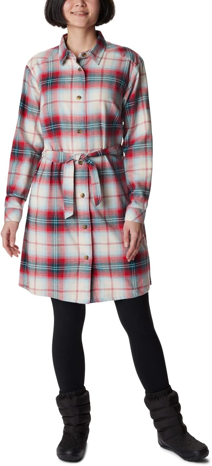

Платье Columbia Womens Holly Hideaway Flannel, Red Lily Ombre Tartan