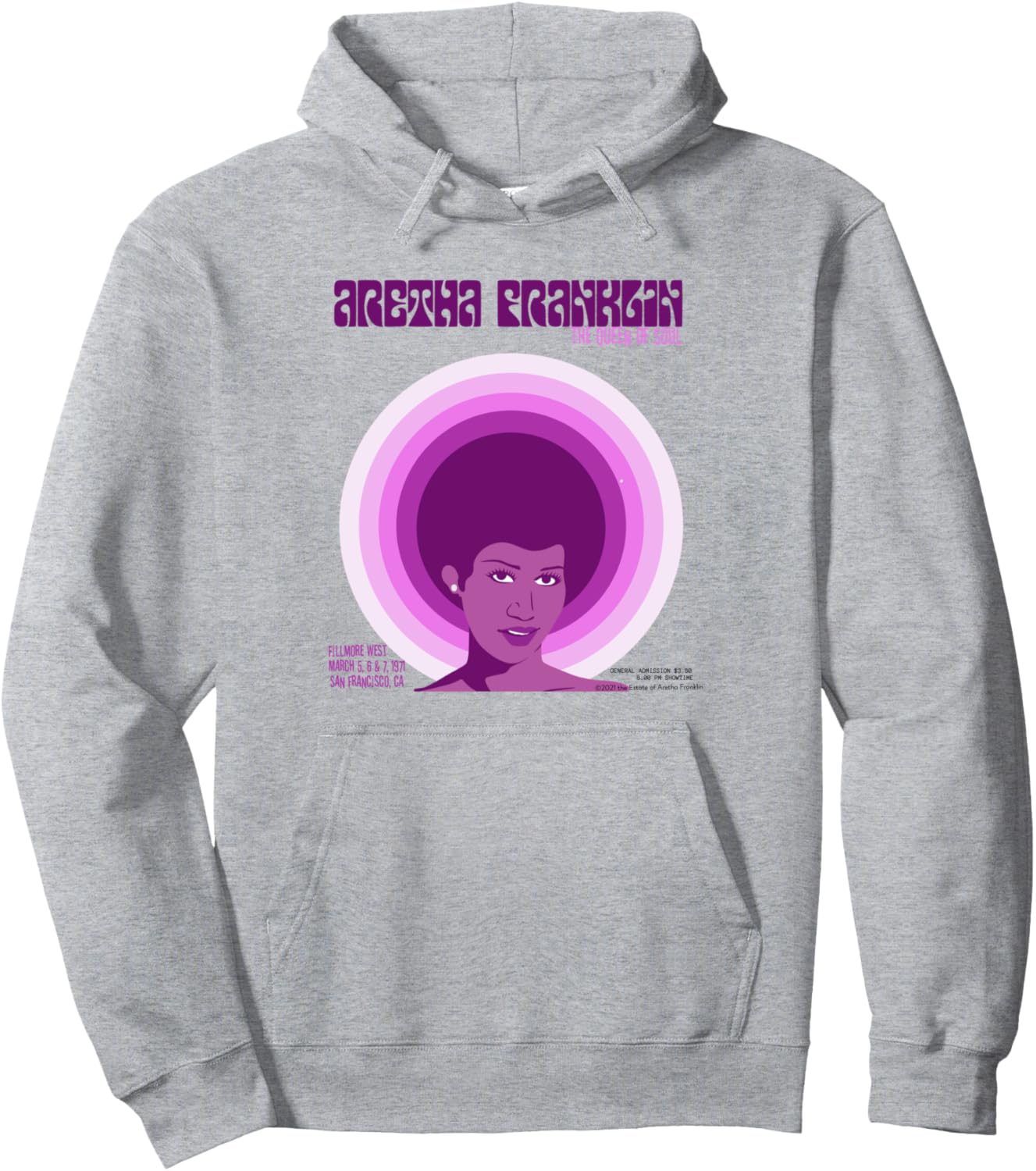 

Розовая толстовка Aretha Franklin Fillmore West, синяя, Синий, Розовая толстовка Aretha Franklin Fillmore West, синяя