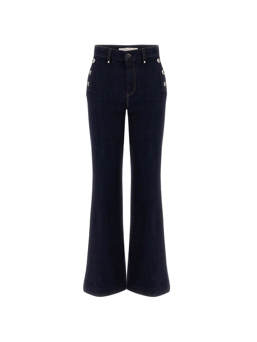 

Расклешенные джинсы GUESS New Faye, синий