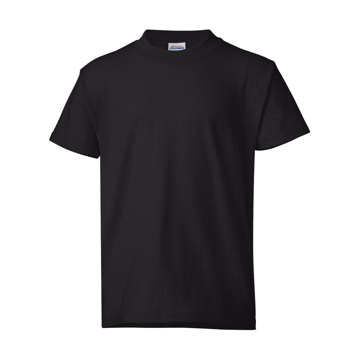 

Молодежная футболка Hanes Ecosmart, черный