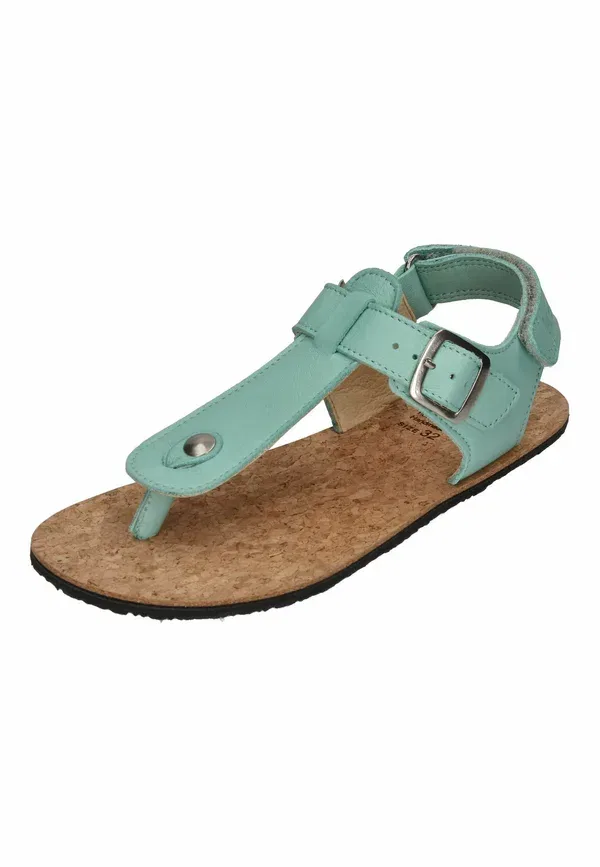 Босоножки Barefoot abriana nappa t bar sandals Koel, бирюзовый — фото 2