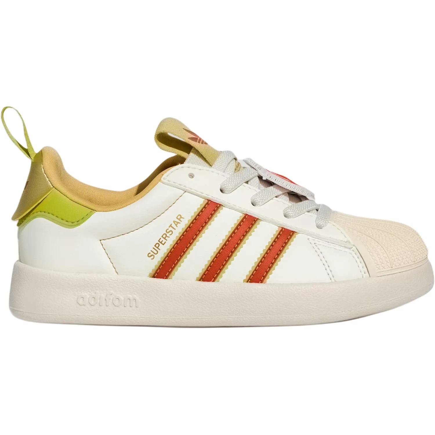 Adidas Originals AdiFOM Superstar 360 низкие детские скейтборд кроссовки Jade White — фото 3