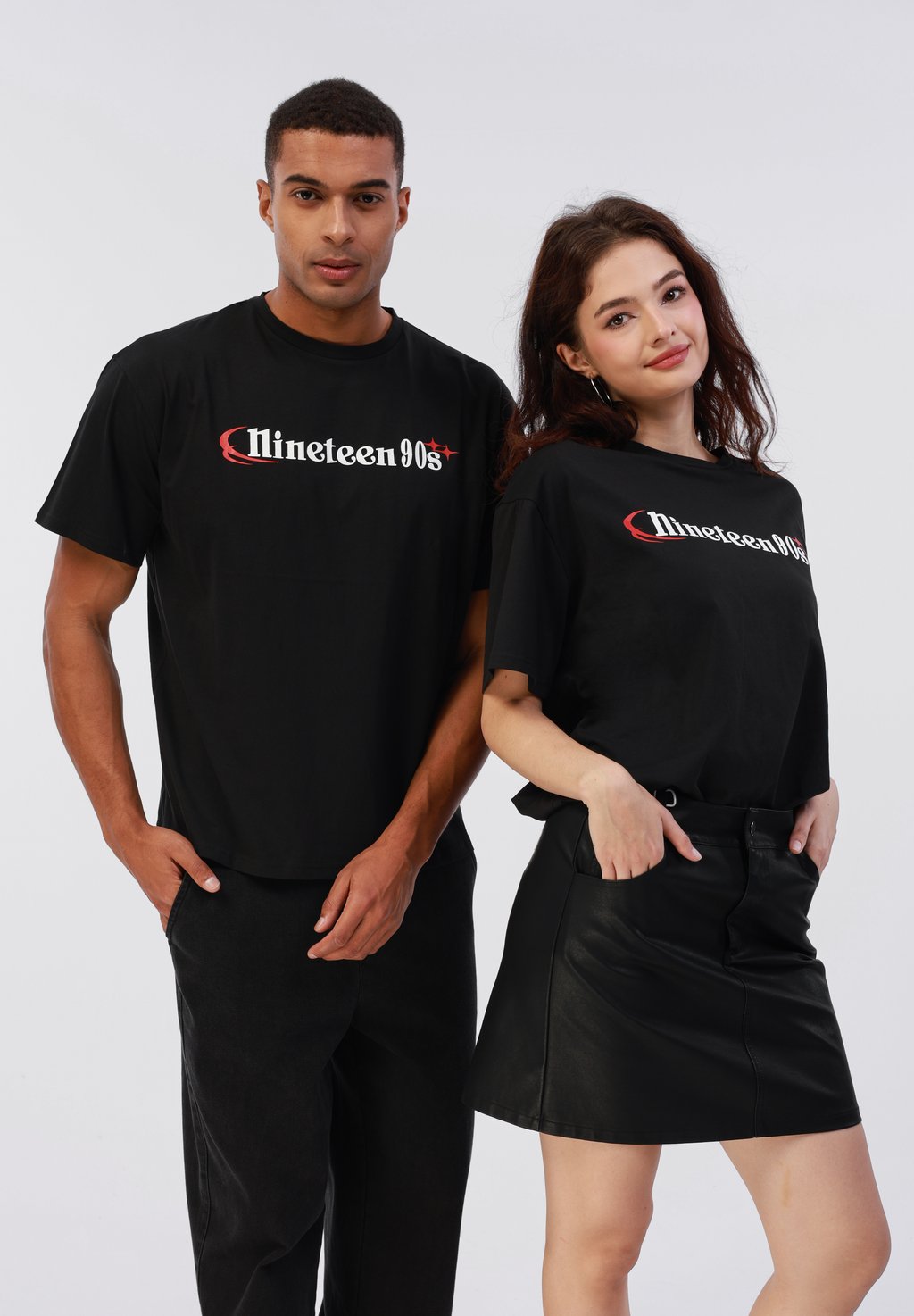 

Футболка с принтом UNISEX YOURTURN by Zalando, черный