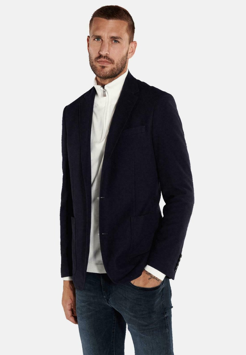 

Пиджак-блейзер SLIM FIT Emilio Adani, темно-синий