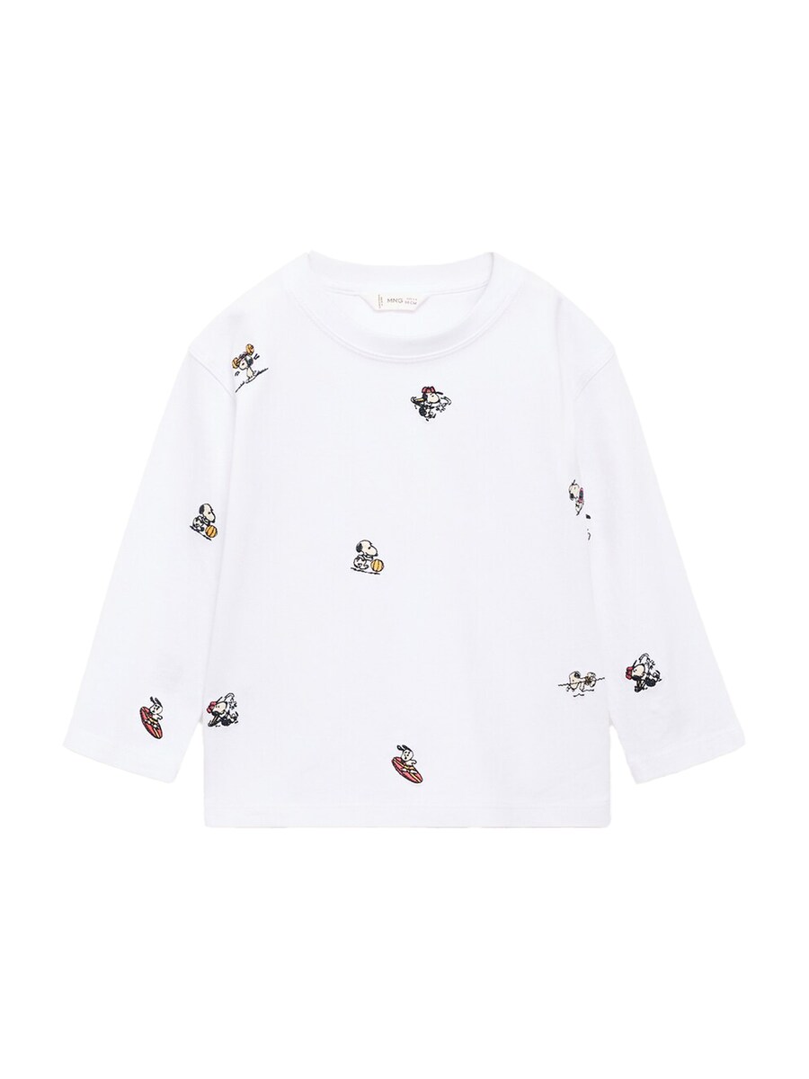 

Лонгслив MANGO KIDS SNEMBRO, White