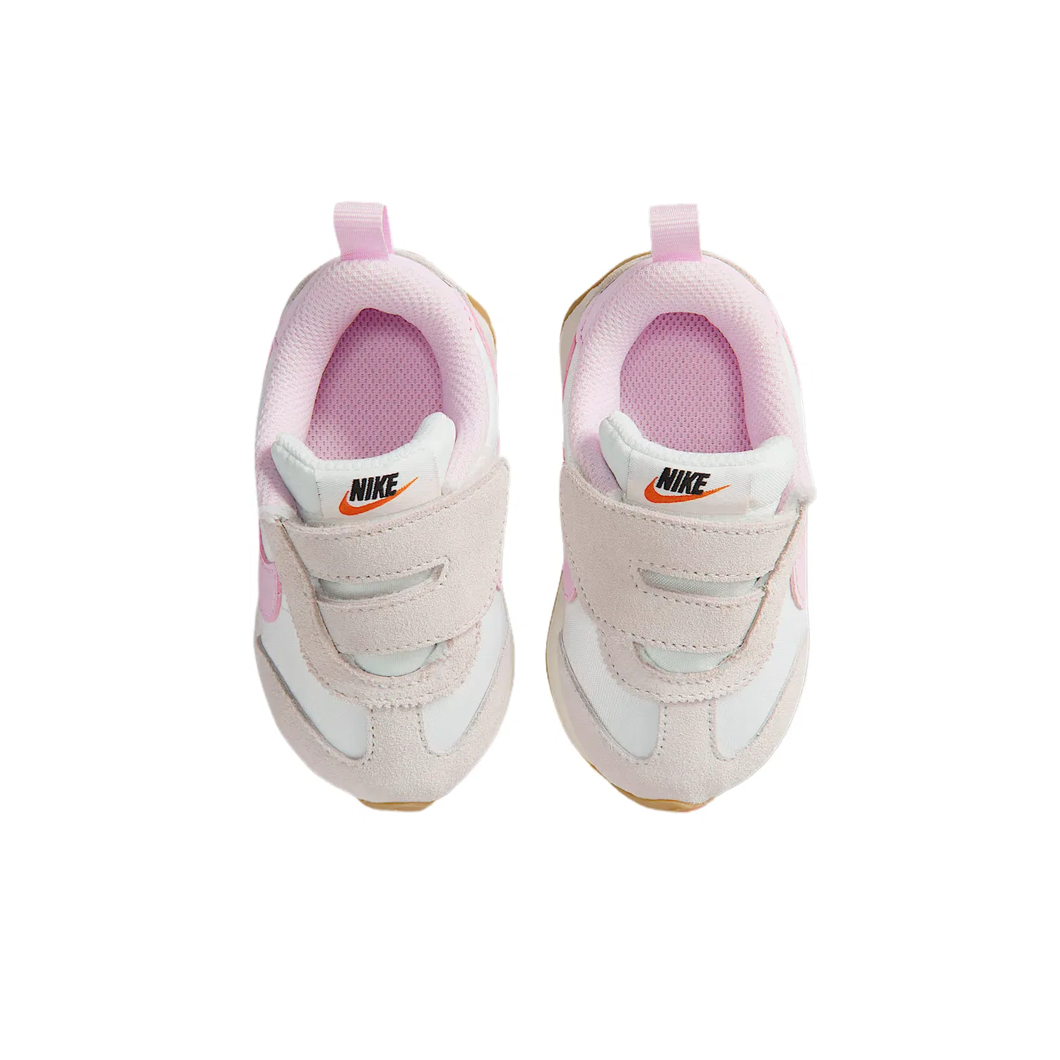 Кроссовки Pacific Low top для малышей и детей Nike, Sail White/Rubber Light Brown/Safety Orange/Foam Pink — фото 4