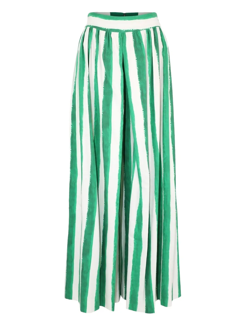 

Брюки в полоску Alice + Olivia, зеленый
