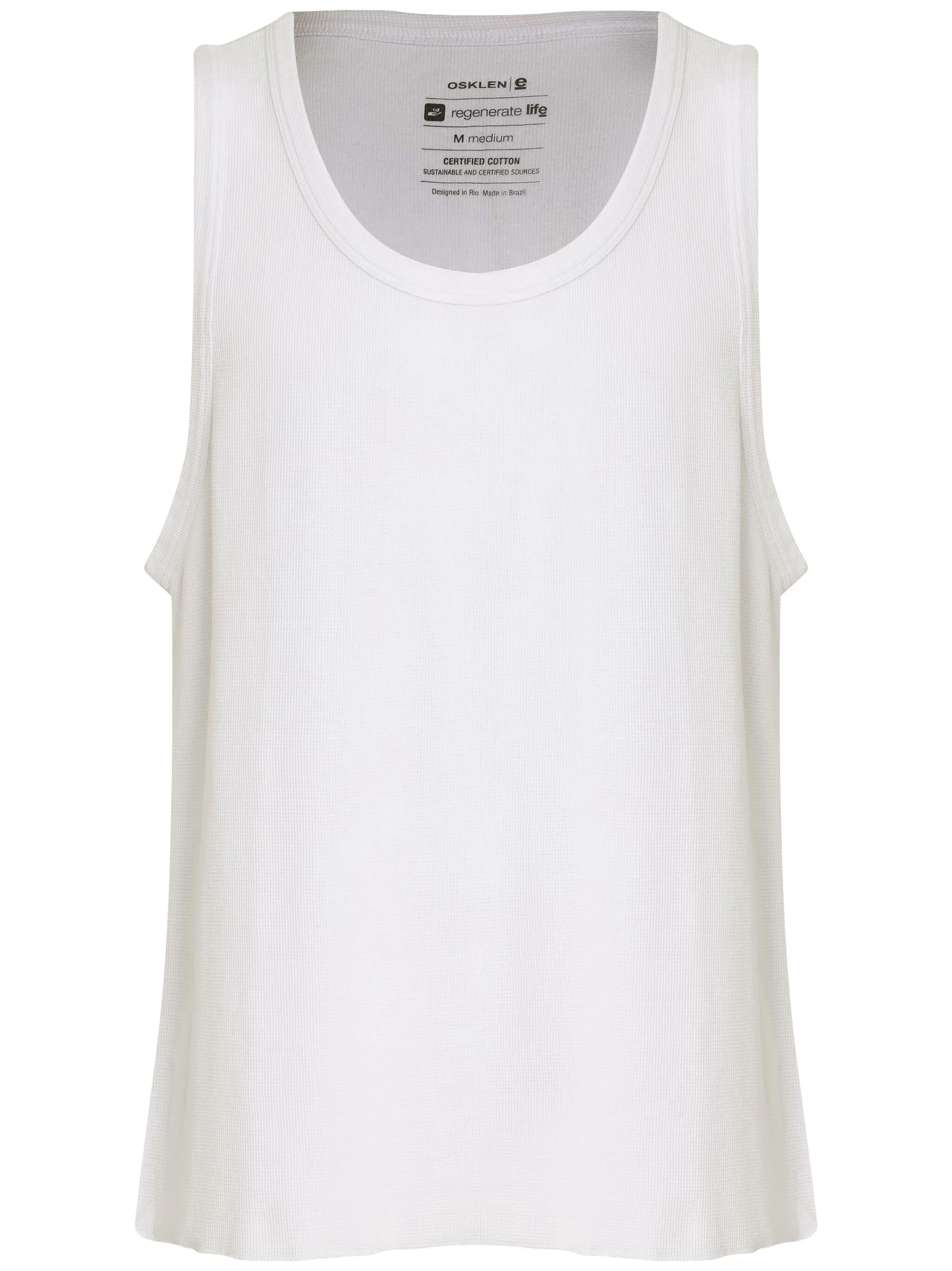 

Топ Quadrile без рукавов Osklen, белый