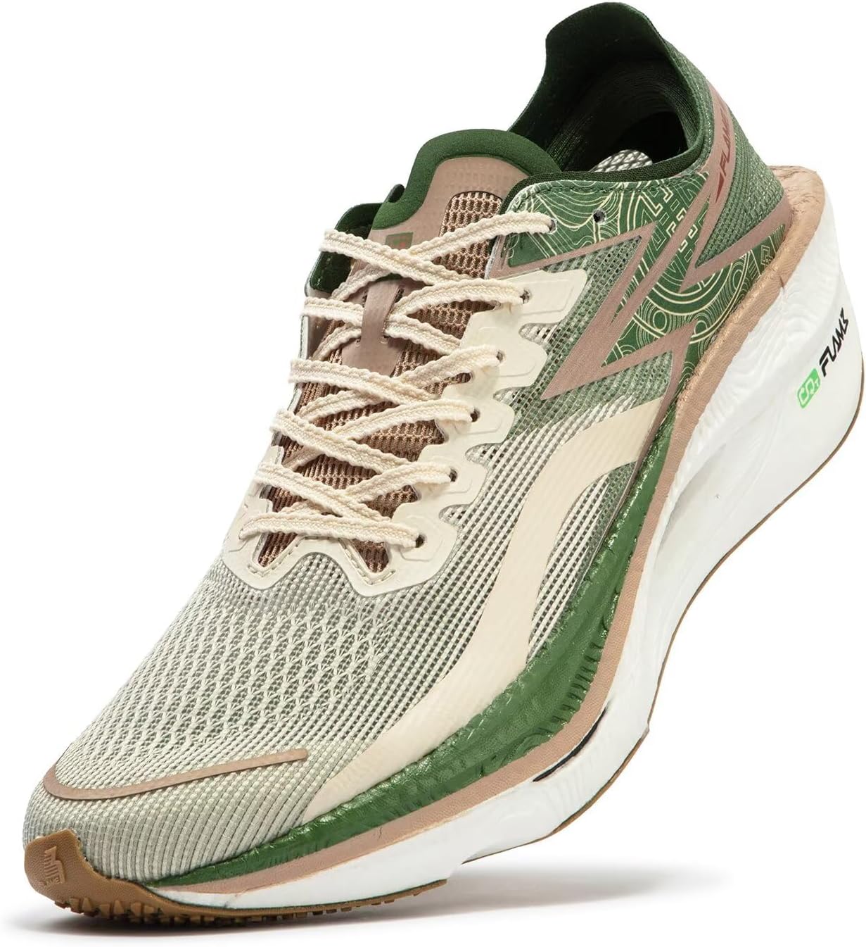 

Кроссовки 361 Flame 3.0 для мужчин с широкой стопой, легкие, дышащие, с углеродной пластиной, противоскользящие, для марафонов и повседневных тренировок, профессиональные мужские кроссовки 361°, 672412207-5 Miyaki China