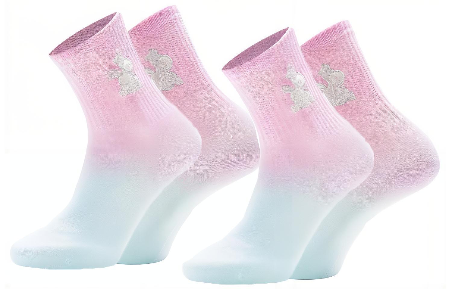 

LiNing Li Ning Disney Toy Story Гольфы женские 2 пары Сине-розовый градиент