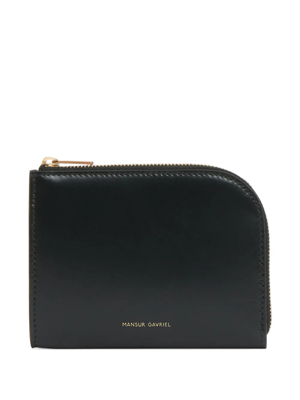 

Кошелек на молнии с логотипом Mansur Gavriel, черный