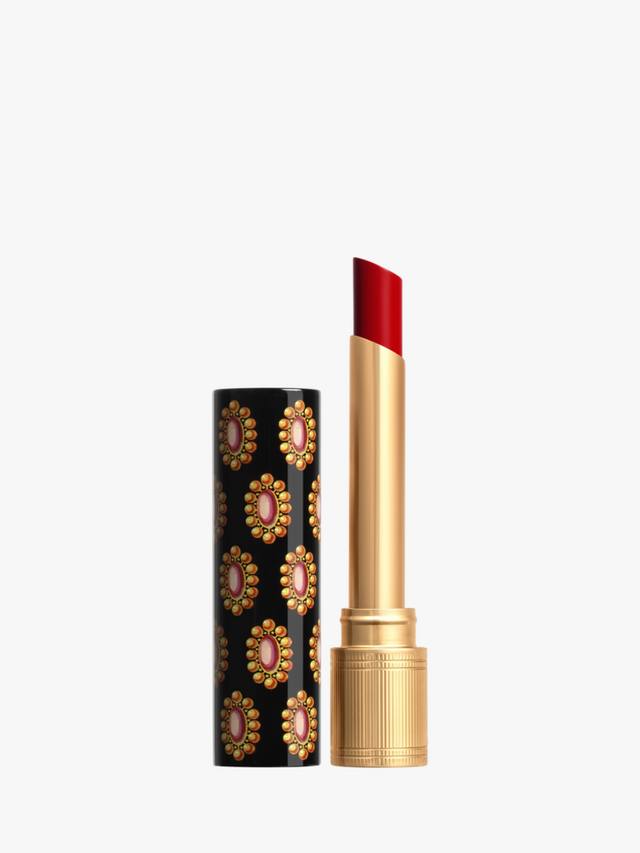 

Блестящая помада Rouge de Beauté с высоким глянцем Gucci, 517 Abbie Maroon Red