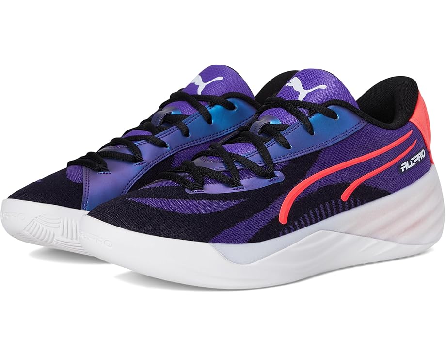 

Кроссовки PUMA All-Pro Nitro, цвет Team Violet/PUMA Black/Pink Alert