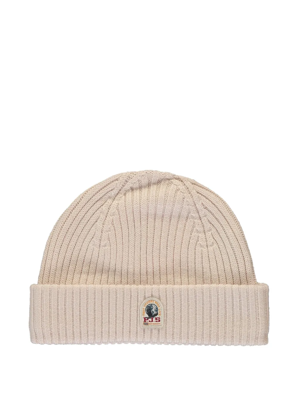 

Шапка с отворотом Parajumpers, бежевый