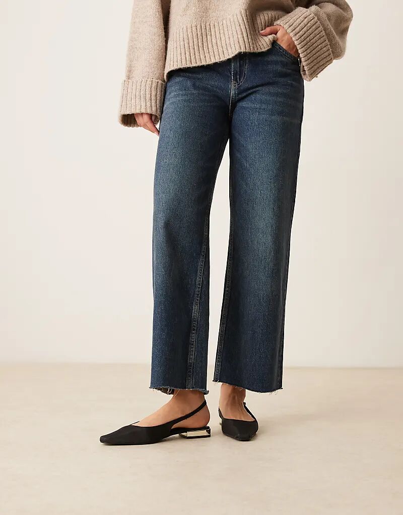 Черные балетки Logan с открытой пяткой от ASOS DESIGN — фото 3