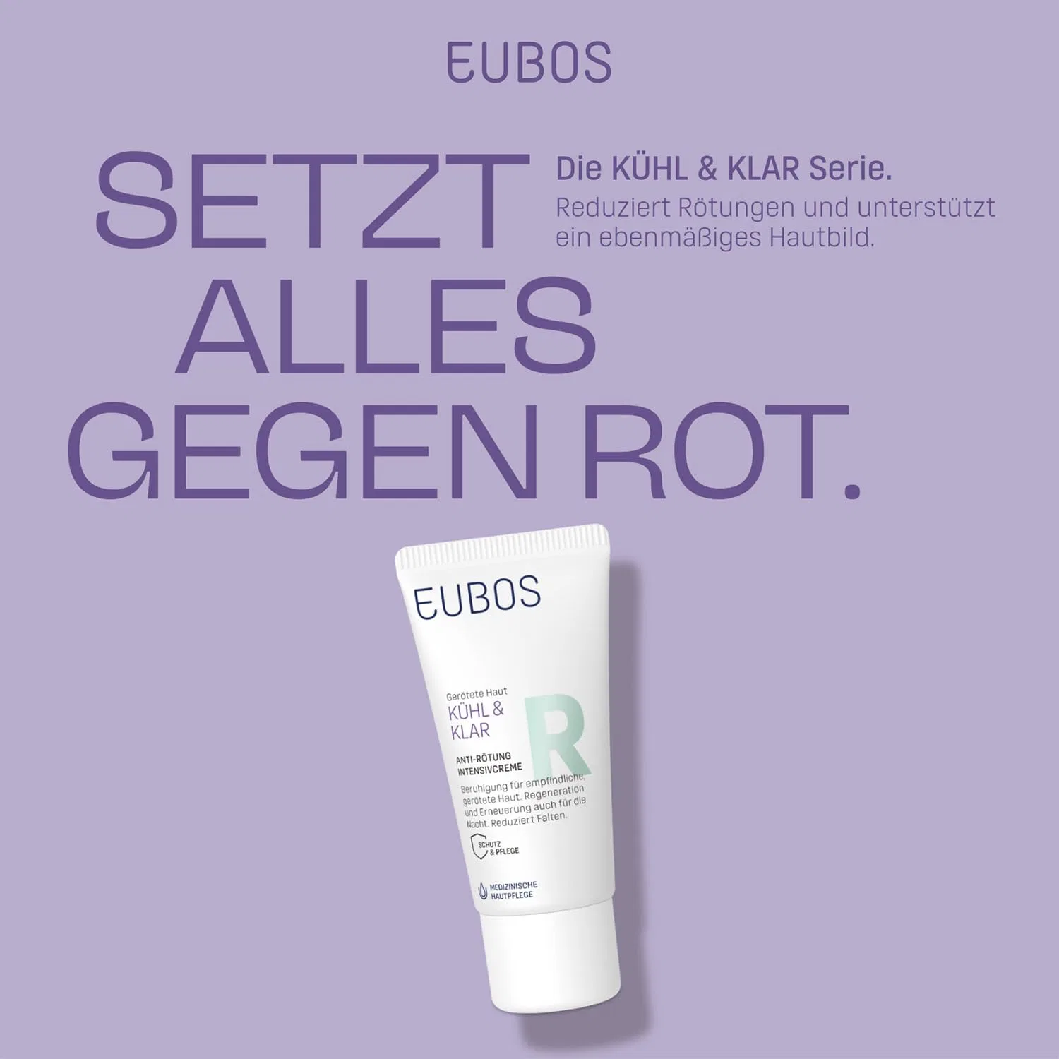 Крем для лица Eubos — Интенсивный Cool and clear anti-redness, 30 мл — фото 2