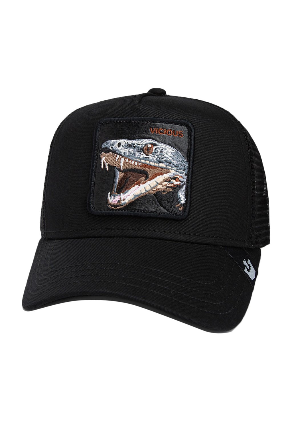 

Бейсболка HE VICIOUS SNAKE Goorin Bros, черный