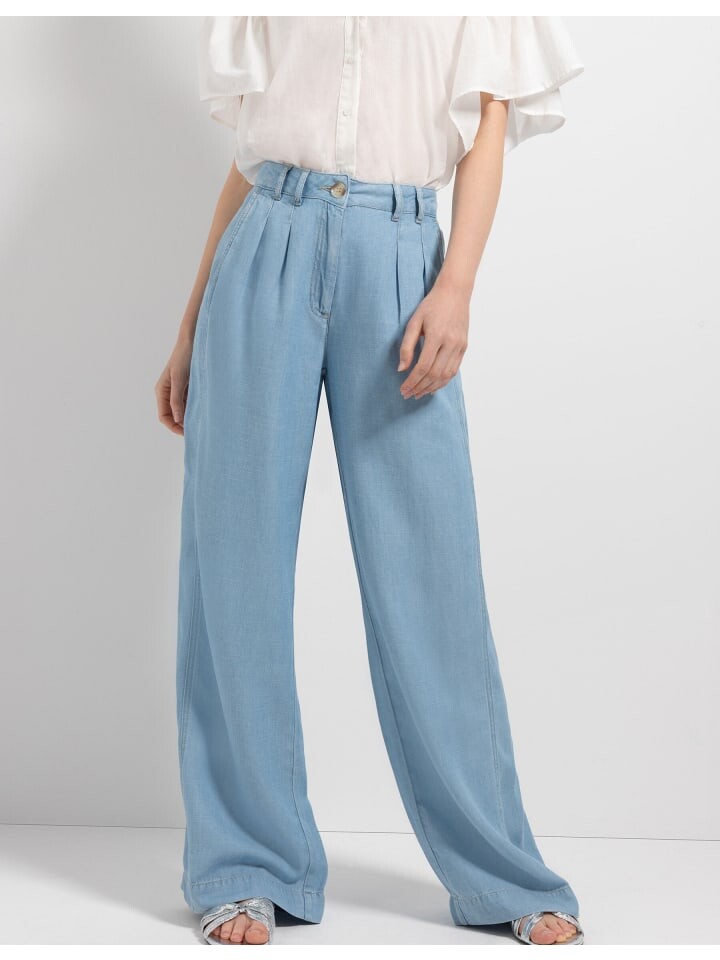 

Тканевые брюки More & More, цвет light blue denim