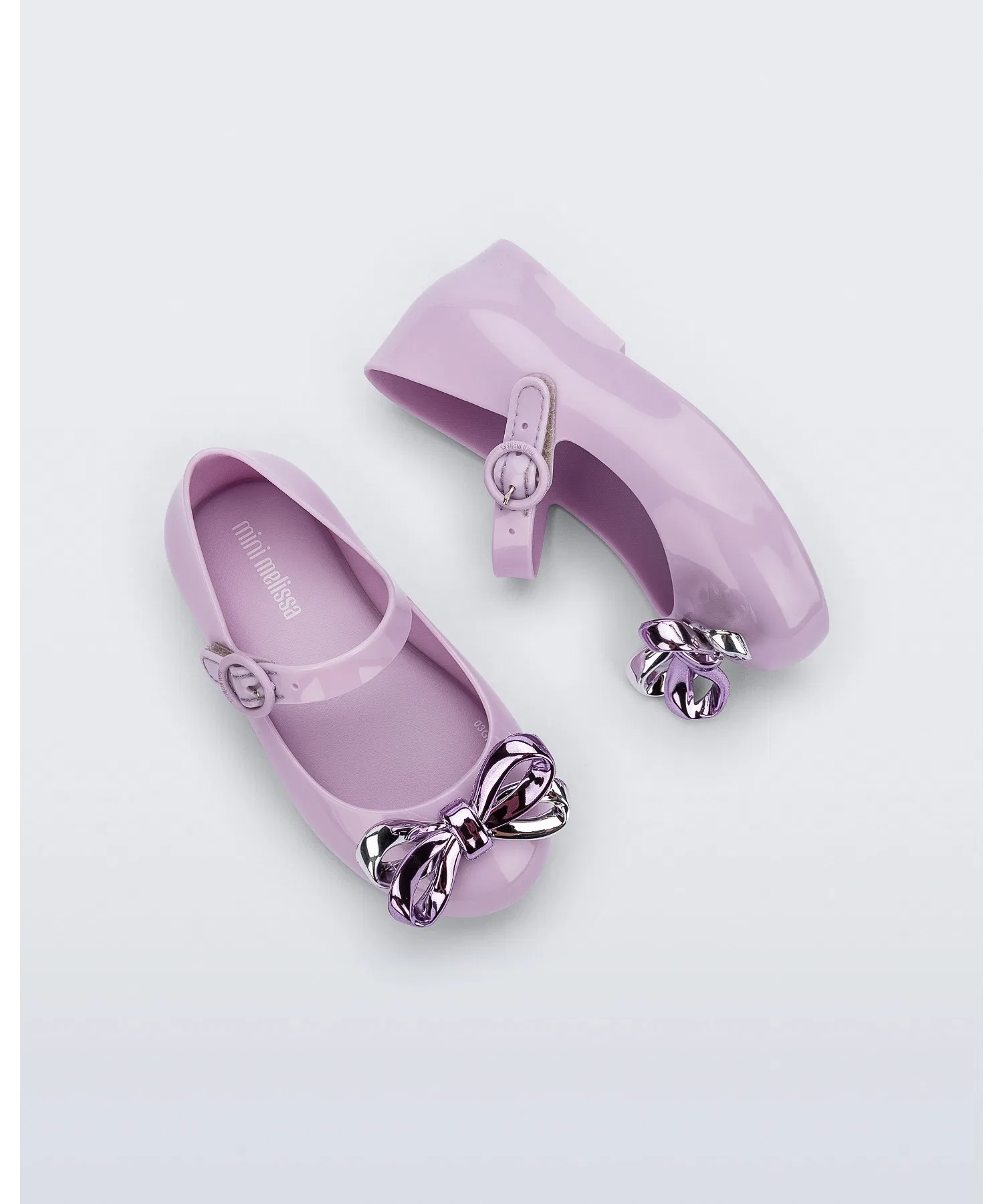 Детские балетки Melissa Sweet Love Glam BB лиловые