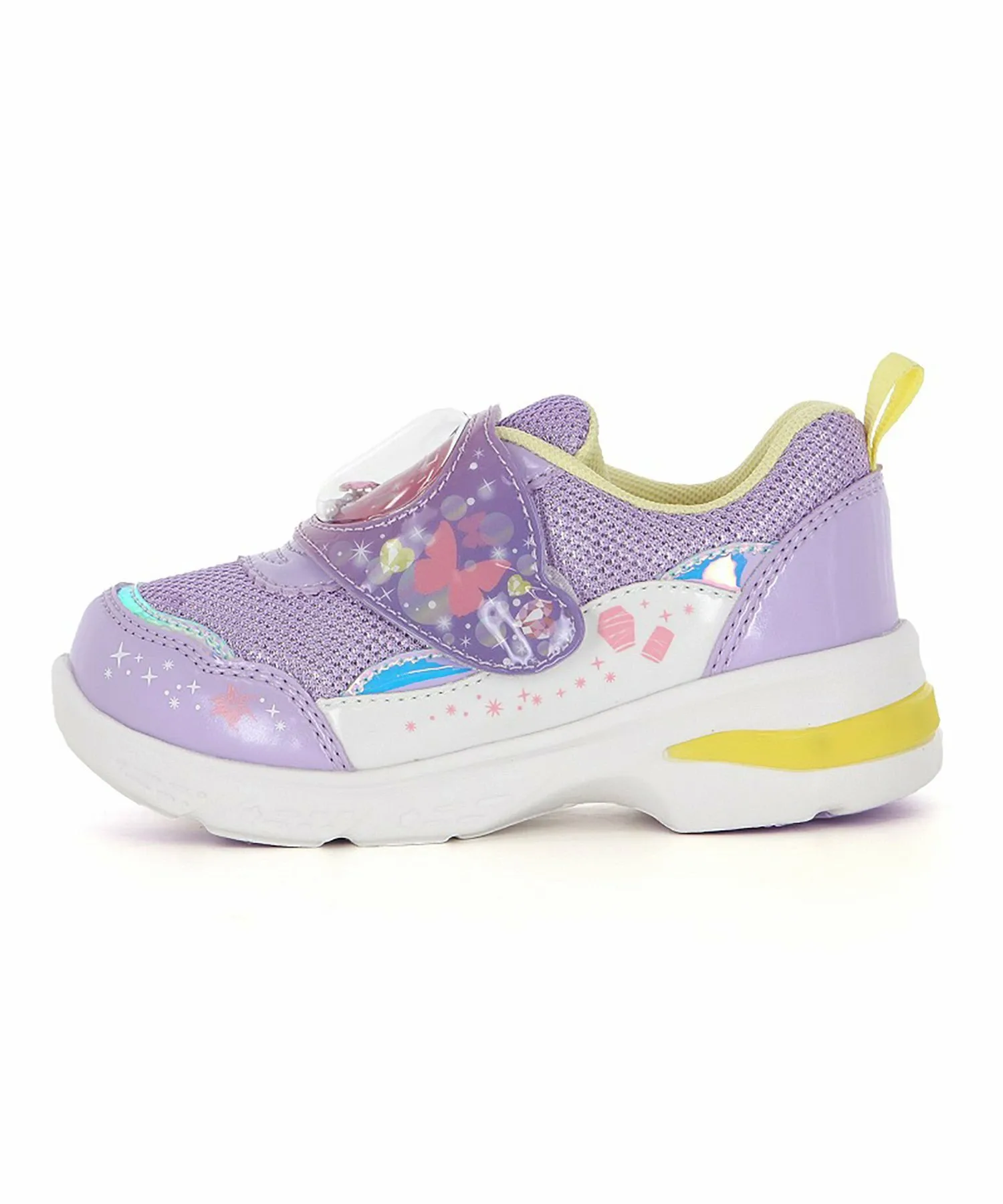 Детские кроссовки DN C1365LE фиолетового цвета для девочек Moonstar, purple — фото 4