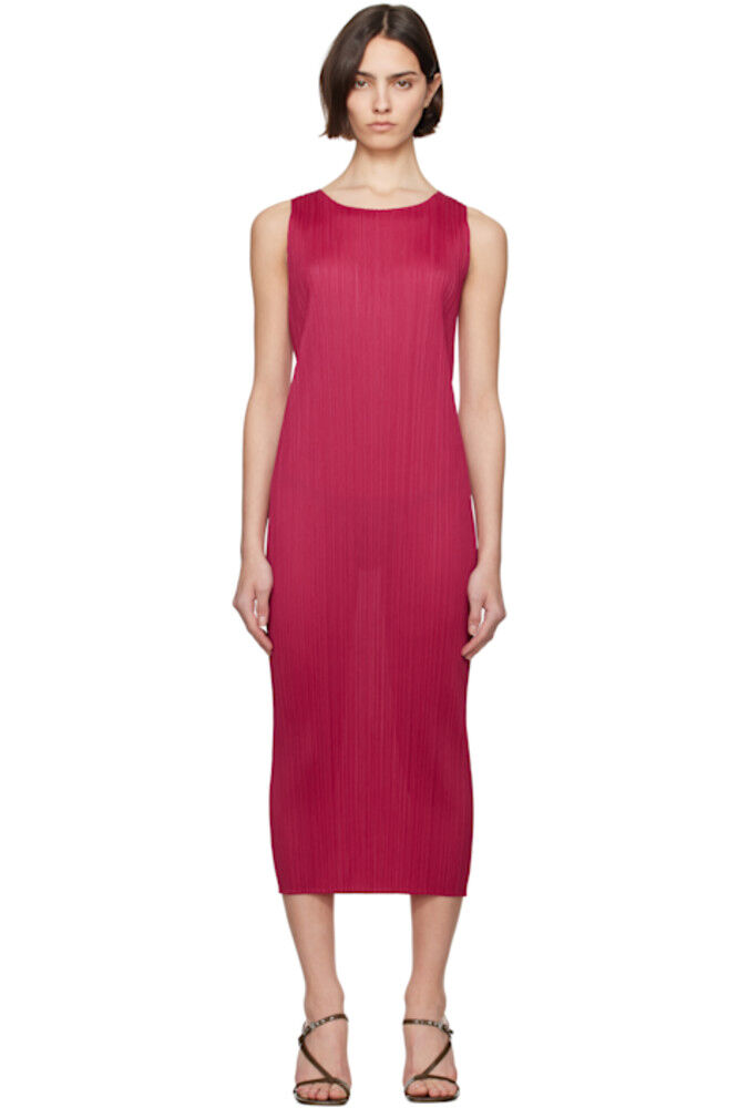

Платье макси Pink June New Colorful Basics 4 PLEATS PLEASE ISSEY MIYAKE