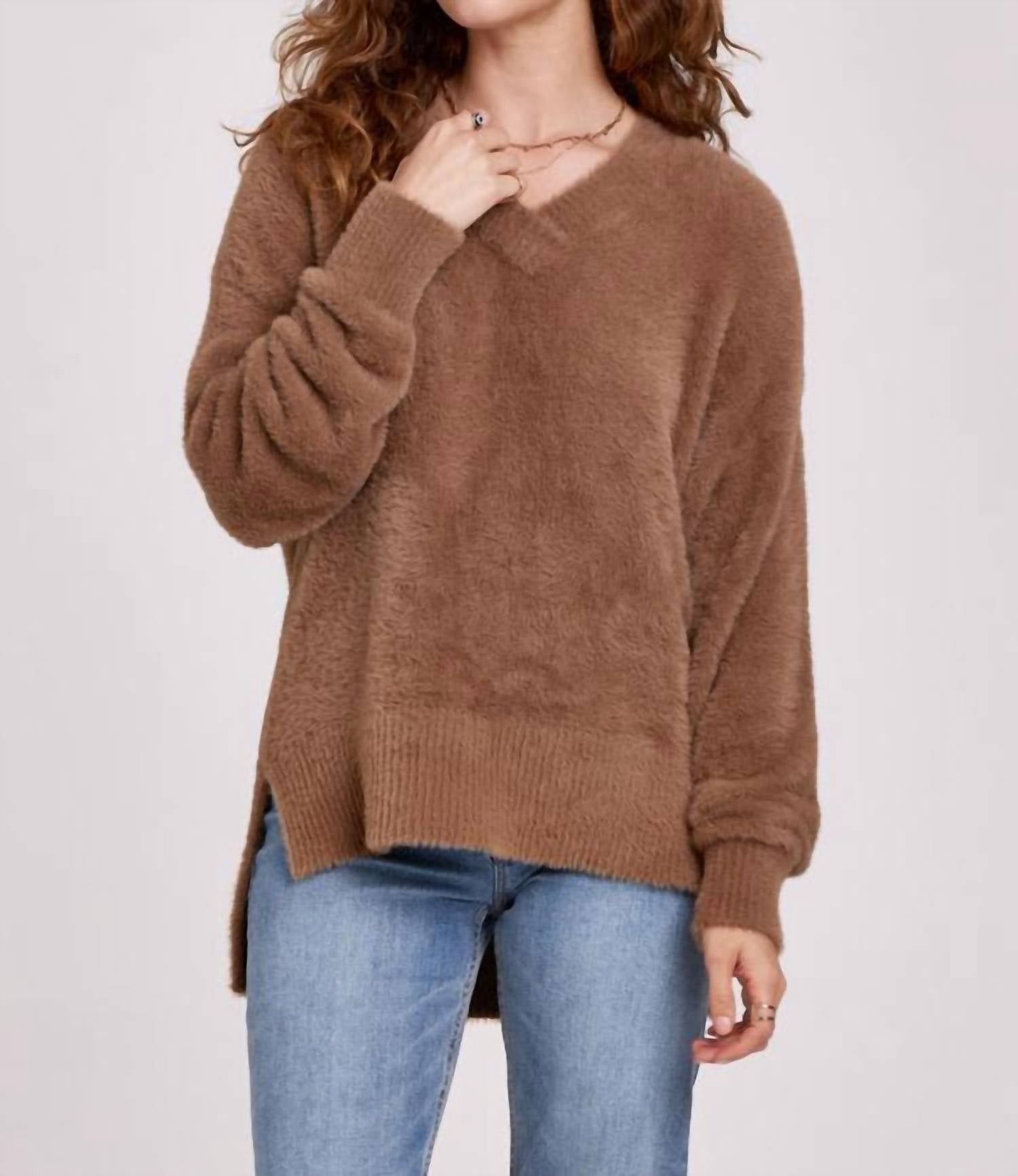 

Уютный свитер Marni цвета грецкого ореха Another Love, цвет walnut