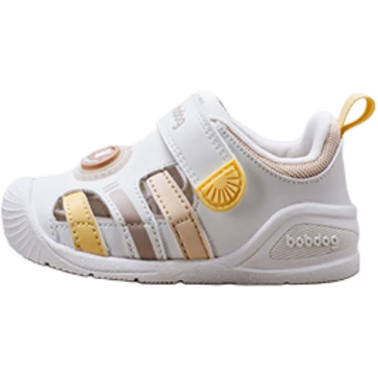 Детские ботинки BOBDOG нескользящие низкие Cloud White/Beige