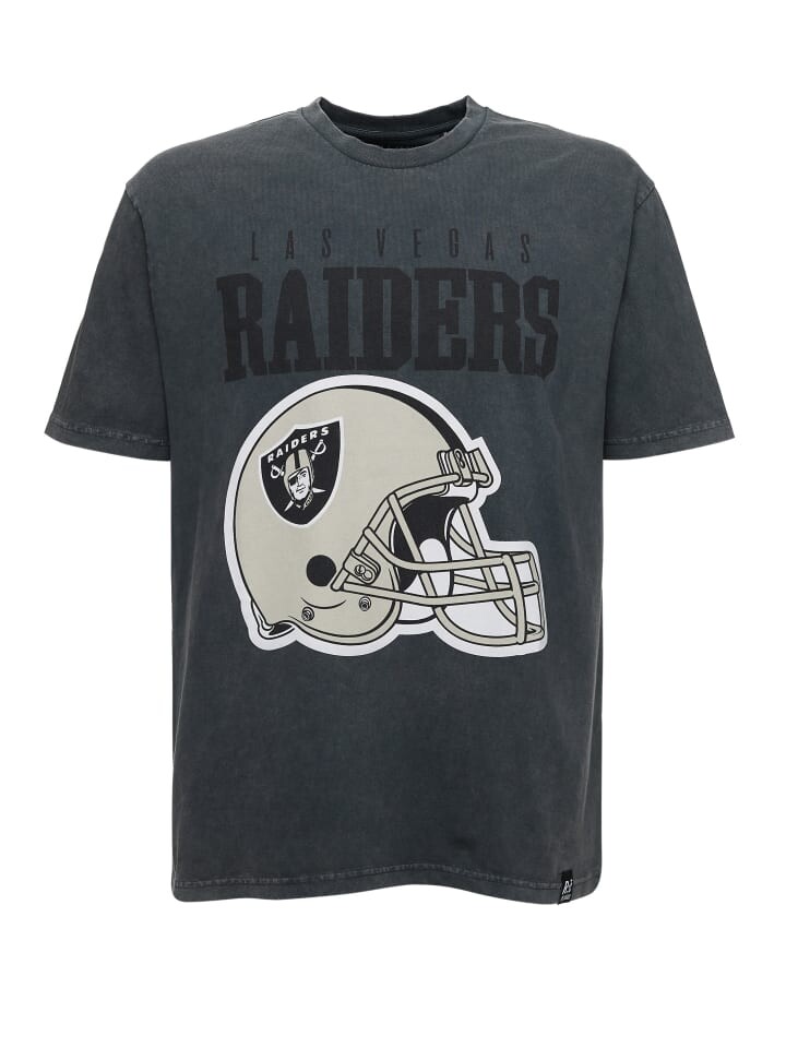 

Футболка Re:Covered T-Shirt NFL Raiders Helmet, черный