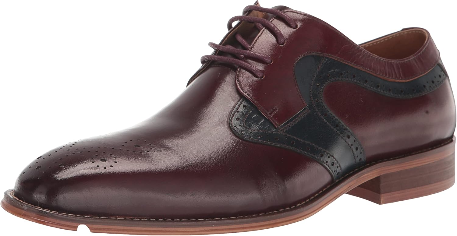 

Мужские оксфорды STACY ADAMS Palmer с медальонным носком, бордовый