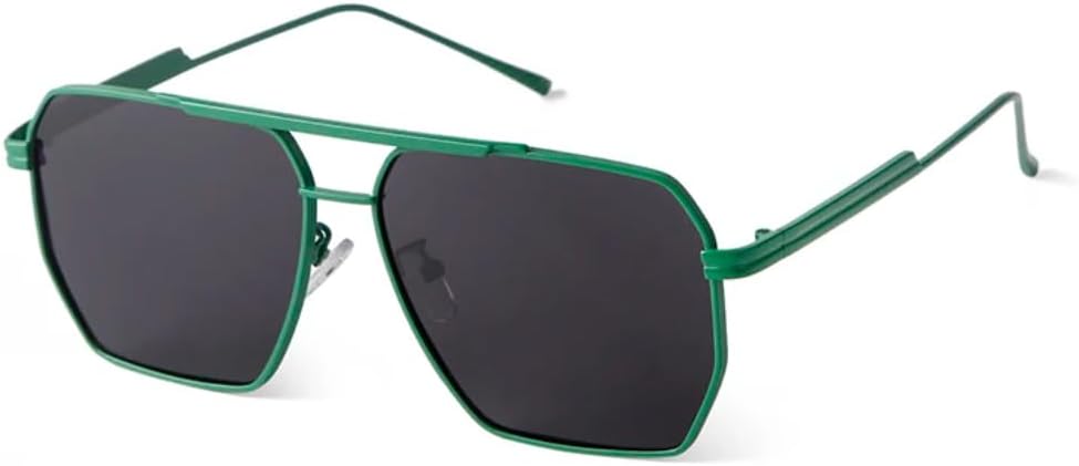 

Солнцезащитные очки с защитой UV400 | Розовые, плоская верхняя часть, большая оправа | для женщин и мужчин, для занятий спортом на открытом воздухе и вождения DSVIGF, 09