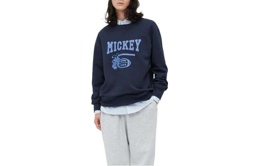 

Толстовка мужская темно-синяя Uniqlo, темно-синий