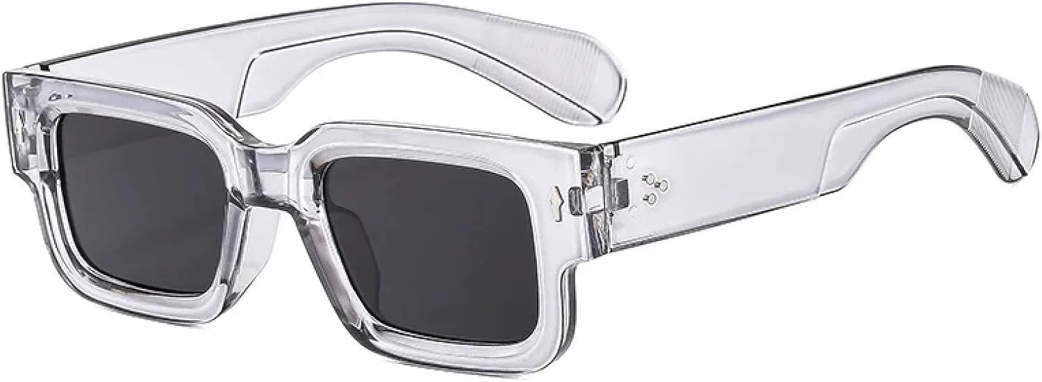 

Модные солнцезащитные очки с заклепками для женщин и мужчин, роскошные очки для активного отдыха и вождения, солнцезащитные очки UV400 TKKTLLT, Gray Gray