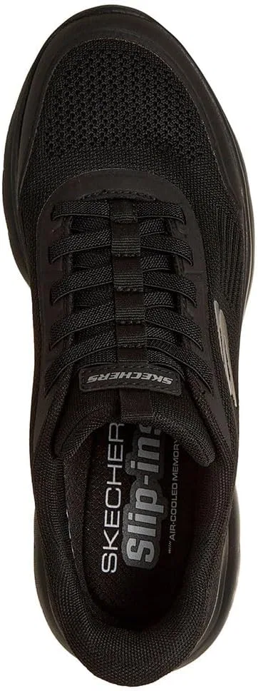 Мужские кроссовки Skechers Summits Leyter, Black Knit Tpu — фото 4