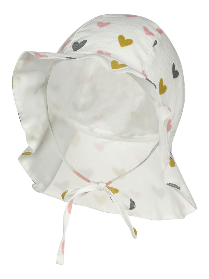 

Sterntaler Солнечная шляпа с белыми сердечками