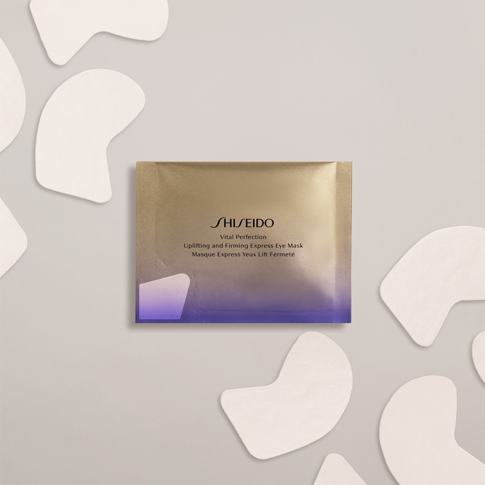 Маска для лица Shiseido — Подтягивающая и укрепляющая экспресс- для кожи вокруг глаз Vital Perfection — фото 2