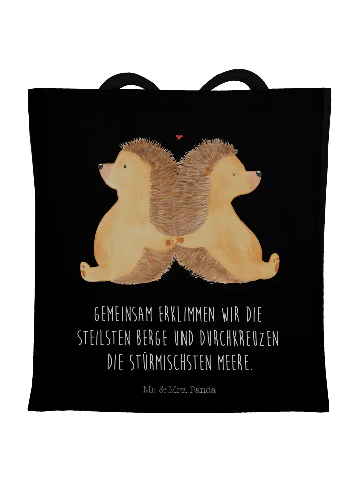 

Сумка Mr. & Mrs. Panda, черный