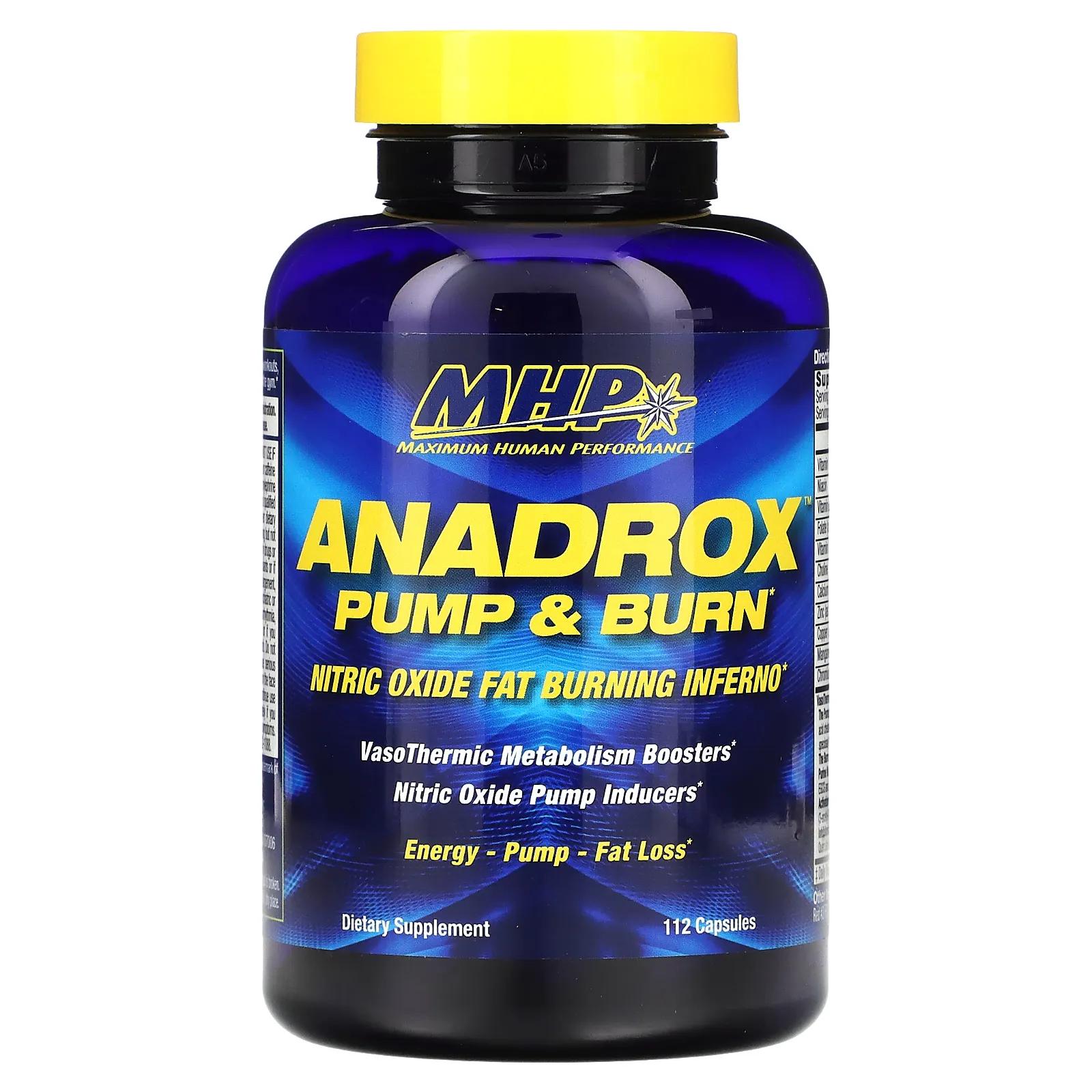 

MHP Anadrox Pump & Burn 112 капсул