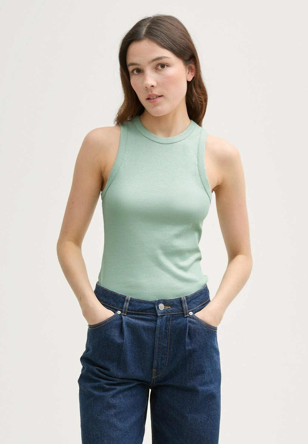 

Топ TOM TAILOR DENIM, бирюзовый