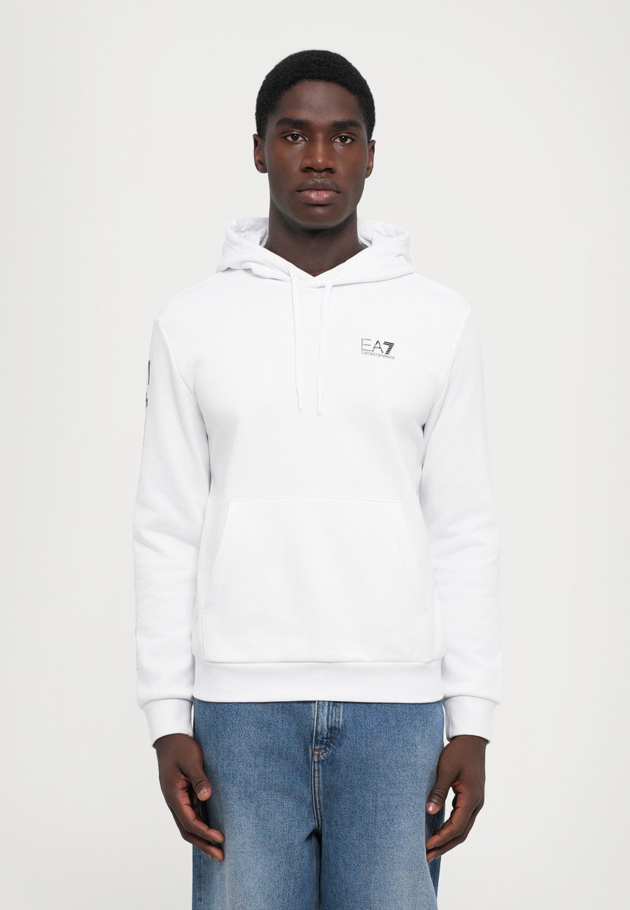 

Худи EA7 Emporio Armani TRAIN LOGO SERIES HOODIE EXTENDED, White/Black/White