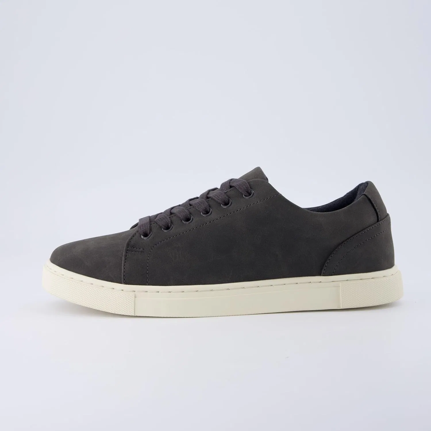 Мужские кроссовки на шнуровке CUSHIONAIRE Princeton с комфортной пеной, Anthracite Off-White — фото 2