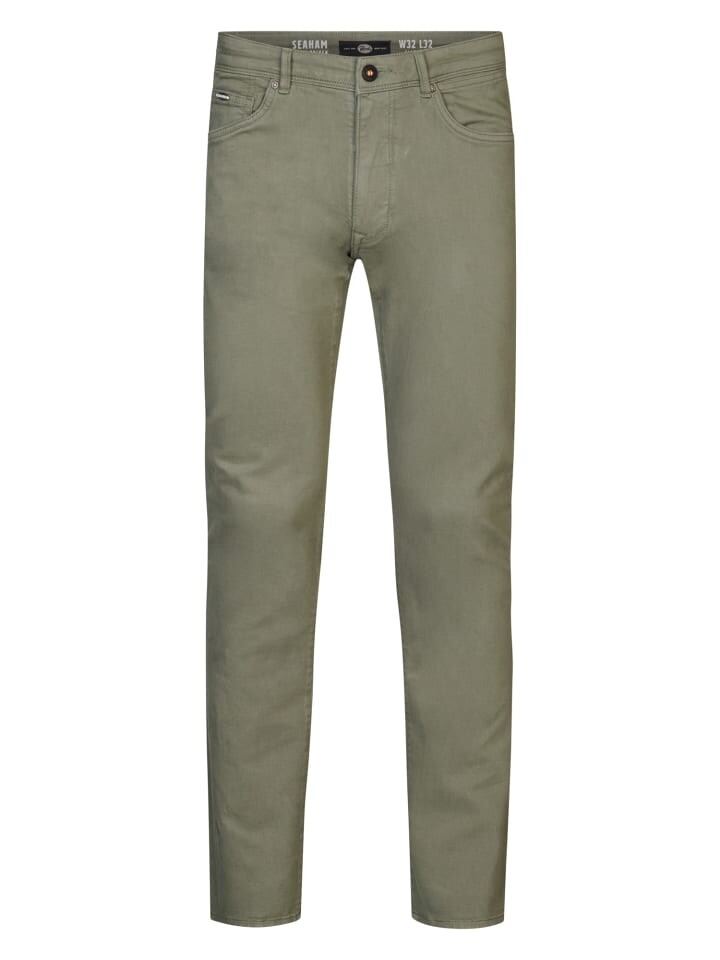

Джинсы Petrol Industries Seaham Colored Slim Fit Denim Denali, зеленый