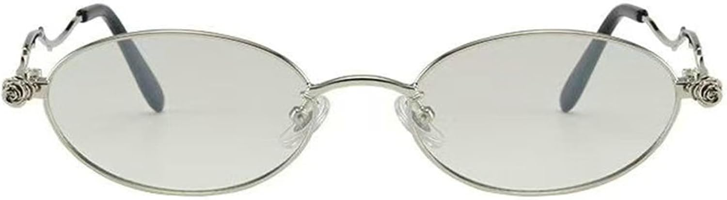 

Солнцезащитные очки Willochra в стиле ретро, ​​модные овальные, женские и мужские, 80-х и 90-х, стильные, маленькие, круглые, в металлической оправе, цвета шампанского, C4